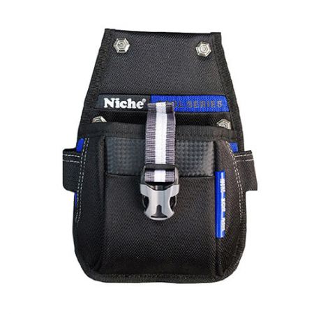 Wholesale Compact Opened Tool Belt Pouch with Safety Stap, Multiple Carry Ways - Compact Opened Tool Pouch with Adjustabel Safety strap, External Tool slots, Multiple Carry Ways